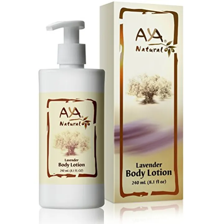 organic body lotion & moisturizer