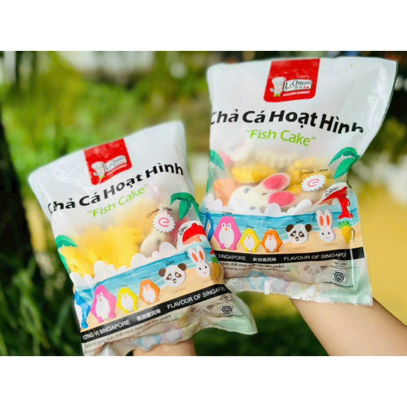 Chả cá hoạt hình lichuan 500gr