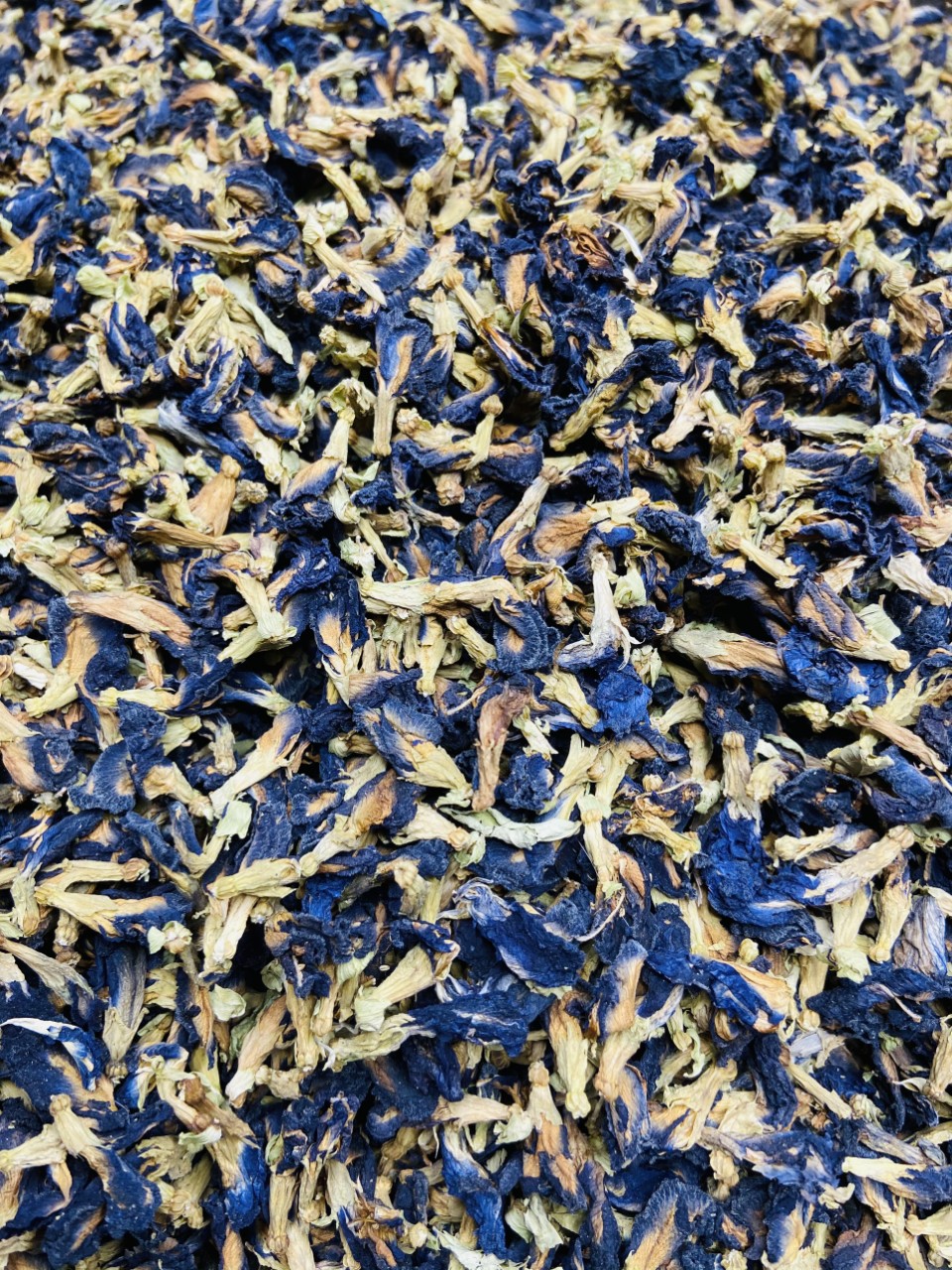 HOA ĐẬU BIẾC - DRIED BUTTERFLY PEA FLOWER , trà hoa SẤY KHÔ detox thảo mộc, BẠCH HƯƠNG THẢO