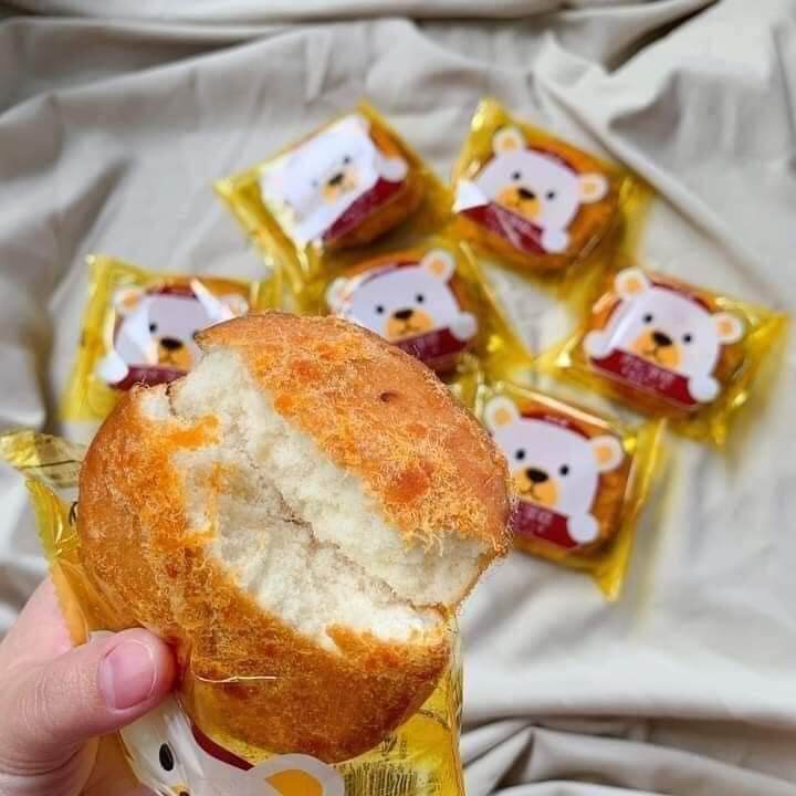 [1 thùng] 1,5 Kg Bánh Ruốc Gấu Đài Loan -
