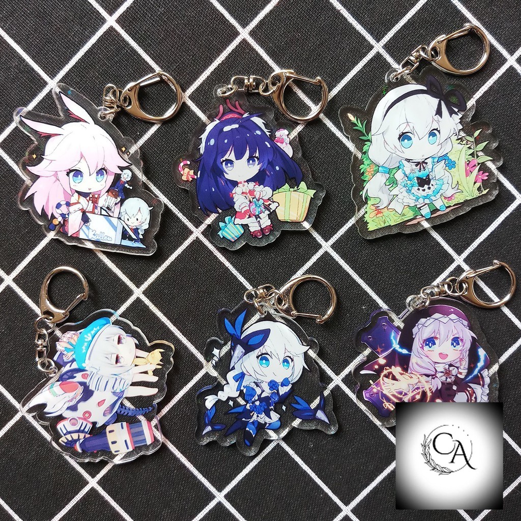 Móc Khóa Honkai Impact 3 (Loại 2)