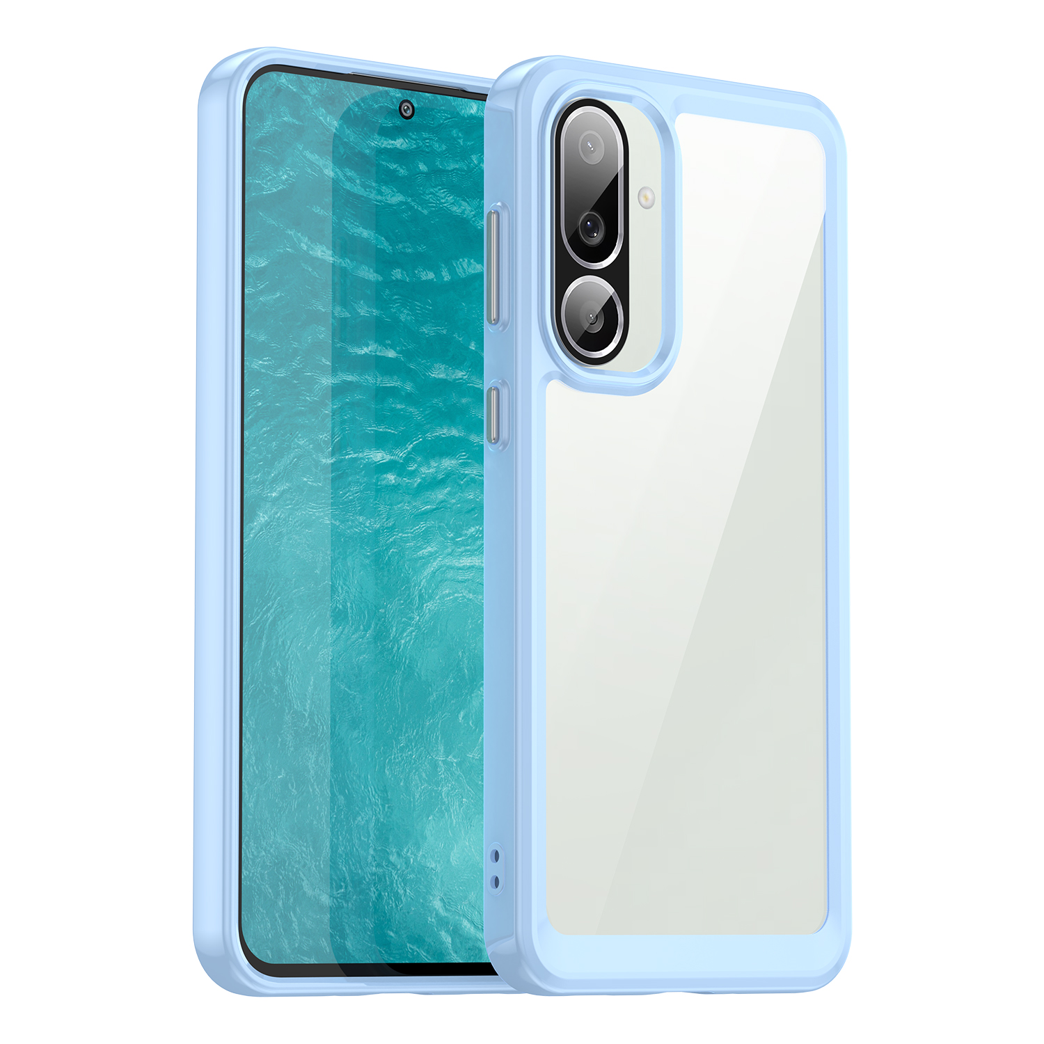 Samsung Galaxy F56 5G Case,Clear Shockproof Phone Case Transparent Cover for Samsung Galaxy F56 5G.