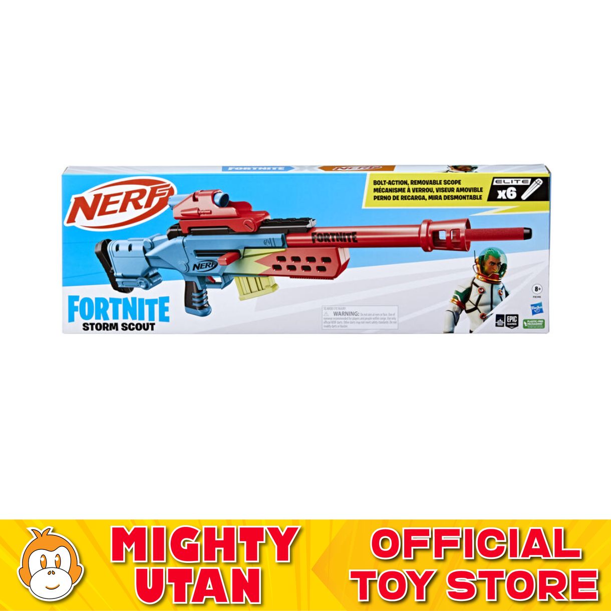 Nerf Fortnite Storm Scout Blaster Toys for Boys Lazada