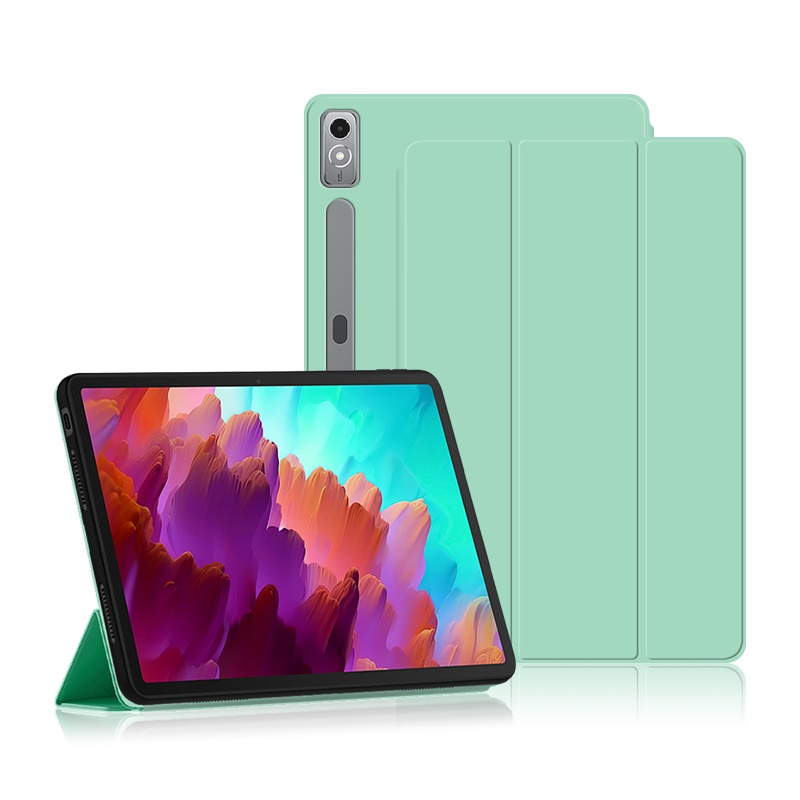 Case for lenovo xiaoxin pad pro 12.7" 2023 flip stand pu protective cover for xiaoxin pad pro 12.7 inch tb-371fc tablet cases