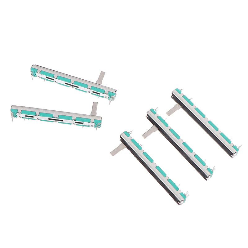 5Pcs Double 75MM Straight Slide Potentiometer B103 Mixer Fader B10K MAILANG. 