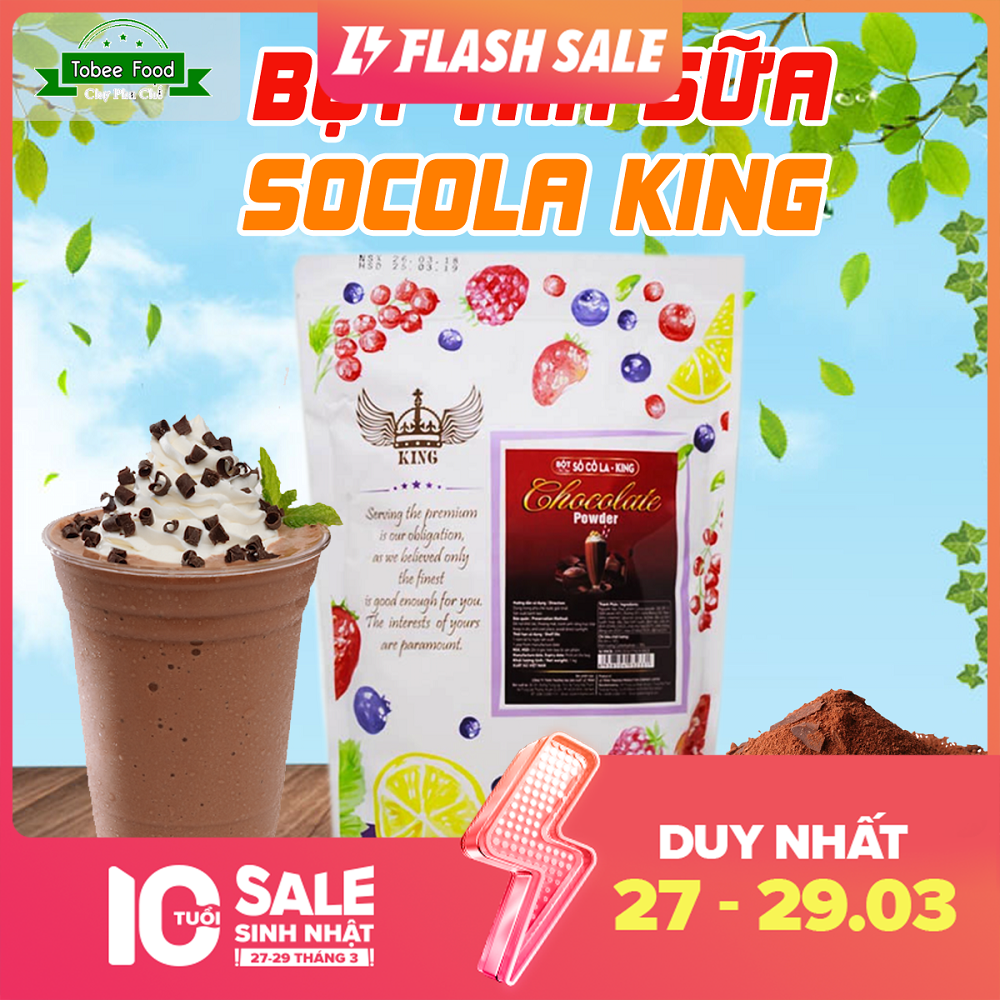 Bột Socola King - 1kg | Bột pha trà sữa ngon, Bột dễ dùng | Giá tốt nhất