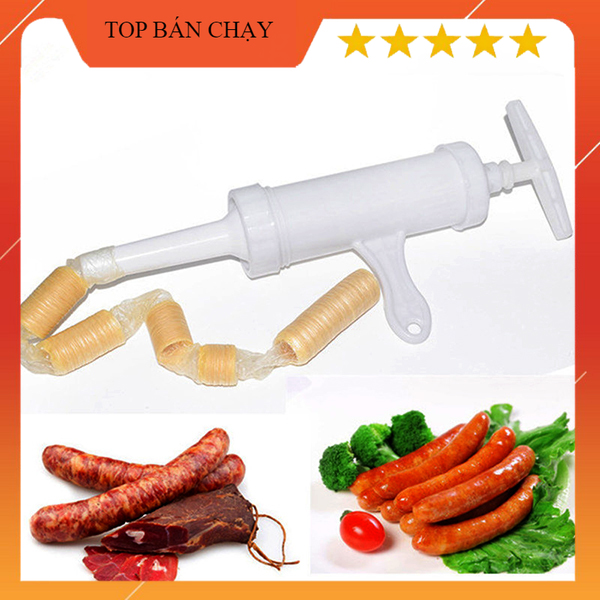 Dụng cụ nhồi thịt làm dồi, xúc xích, lạp xưởng