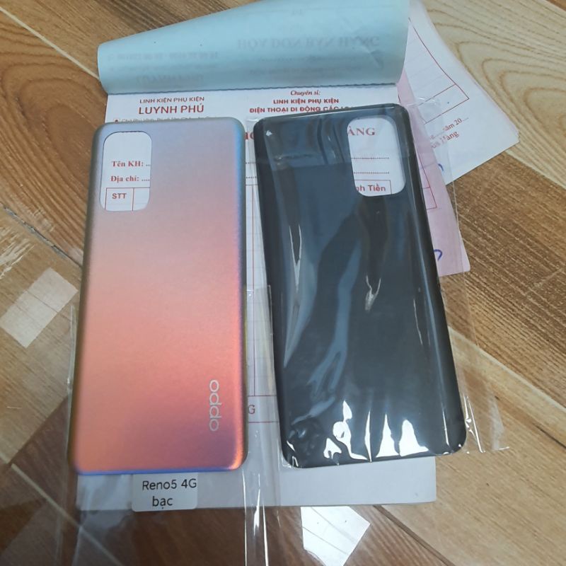 Nắp lưng oppo reno 5,kính camera BAO TEST ĐỔI TRẢ