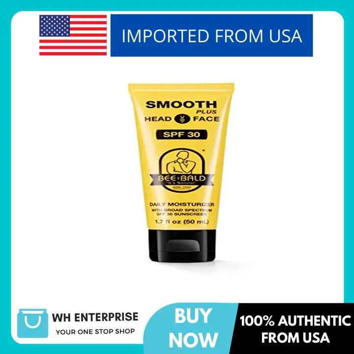 bee bald smooth plus daily moisturizer