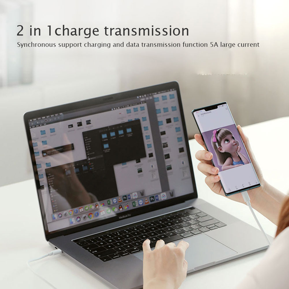 Lenuo cho Iphone PD 100W USB C để USB C Loại C Cáp sạc nhanh cáp dữ liệu cho iphone15 Pro Max dòng dữ liệu Loại C để Loại C sạc siêu nhanh