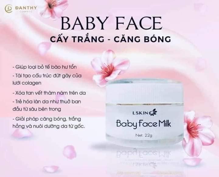 Cấy trắng da baby face đan thy