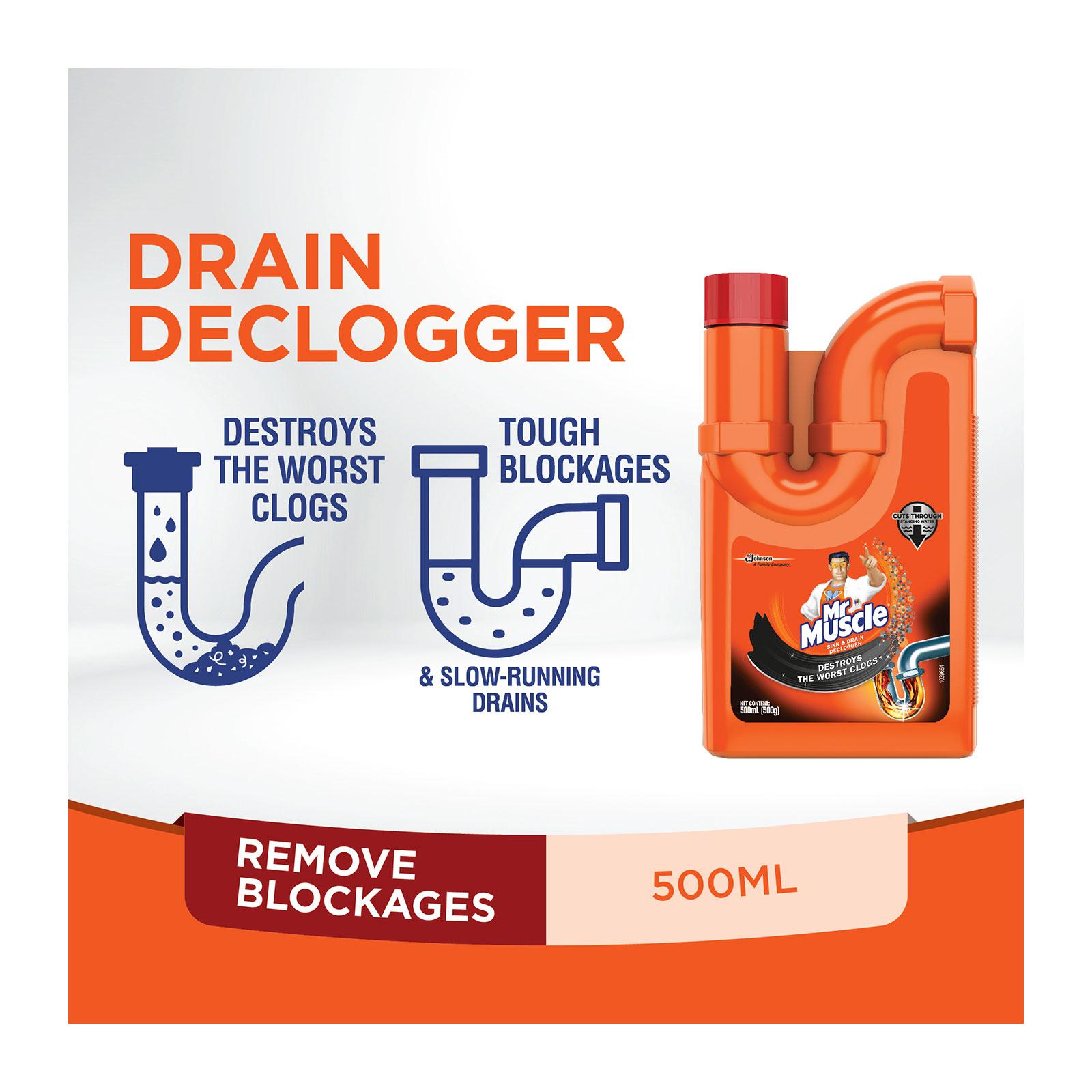 Mr. Muscle Sink & Drain Declogger Lazada Singapore