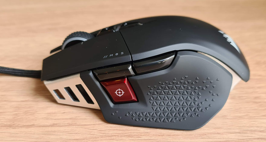 Chuột Corsair M65 RGB ULTRA Black