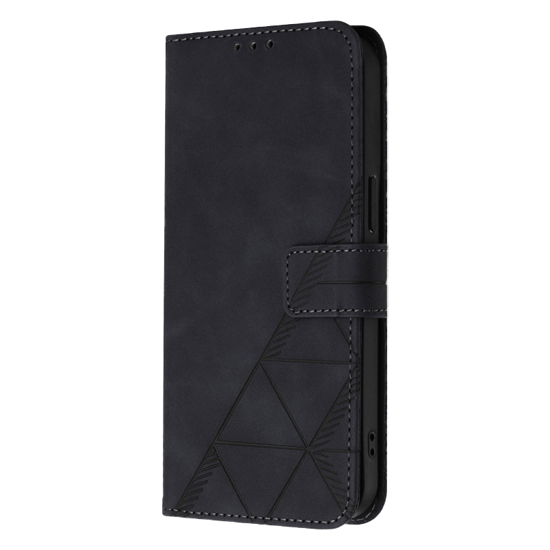 For Vivo Y30 Y20 Y20A Y20G Y22S Y12 Y17S Y33T Y36 Y36i Y36M Case Luxury Wallet Card Slot Flip cover 3D Stand Holder Triangle Pattern Leather case For Vivo G2 Back cover Phone Cases.