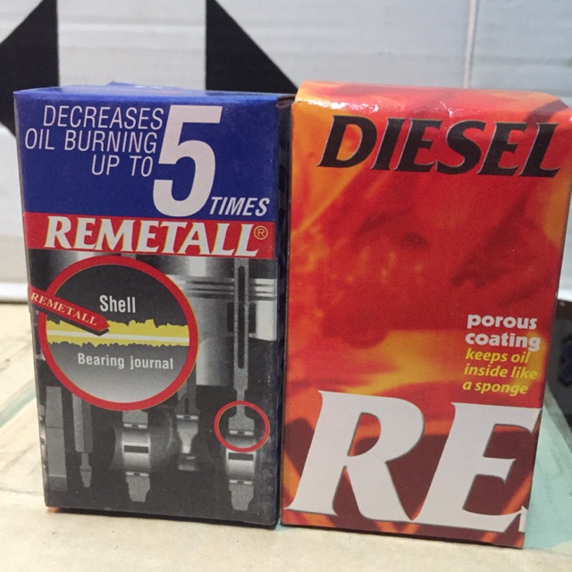 Phụ gia nhớt trám bạc piston máy xăng và máy dầu Remetall
