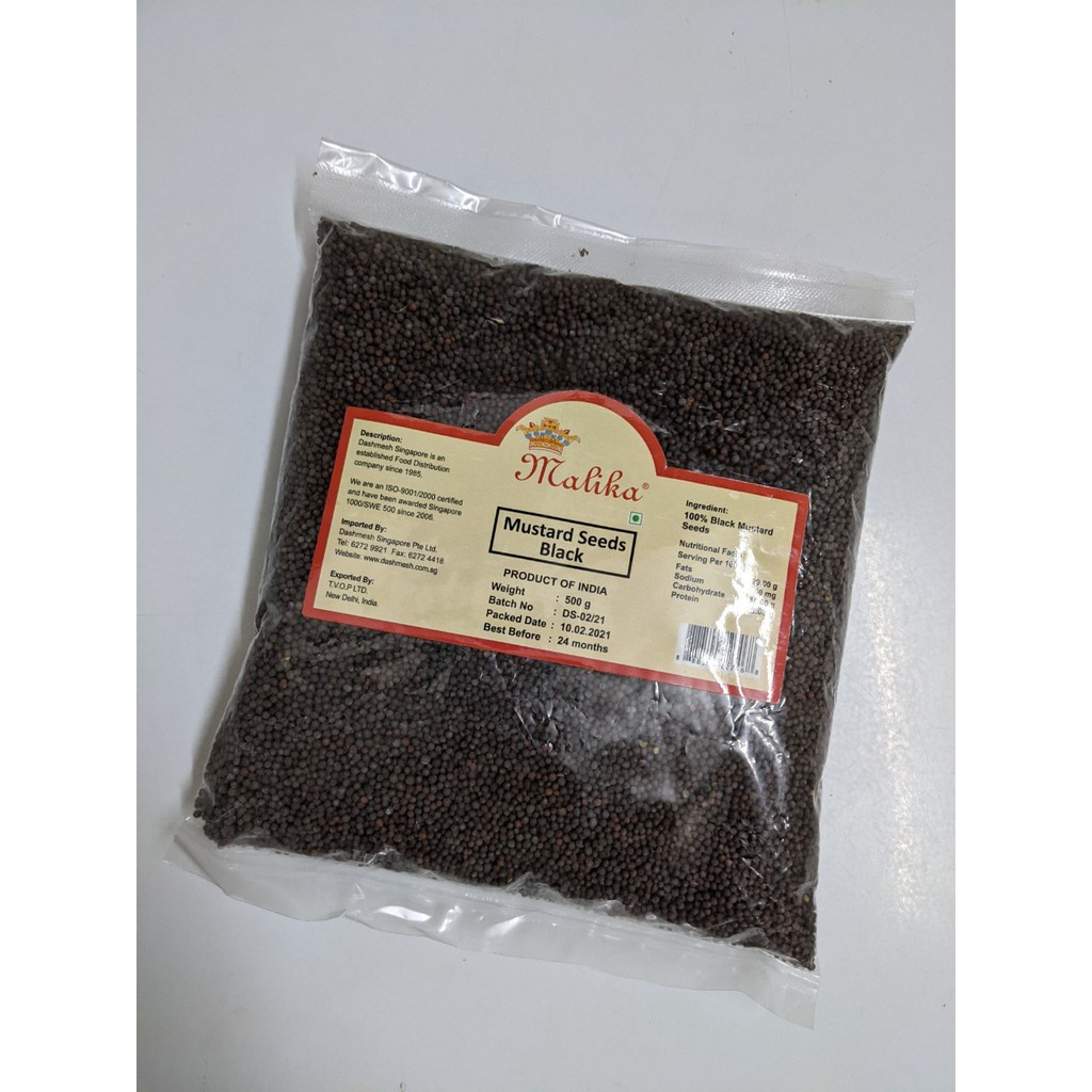 Hạt mù tạt đen, vàng Ấn Độ – Mustard Seed