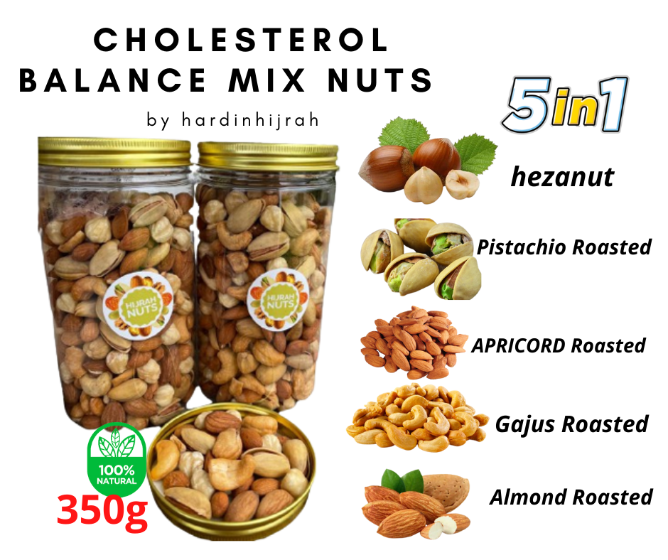 Cholesterol Balance Mix Nuts (5in1) 350g Lazada