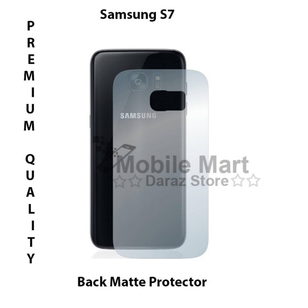 Samsung S7 Back Matte Protector For Samsung S7. 