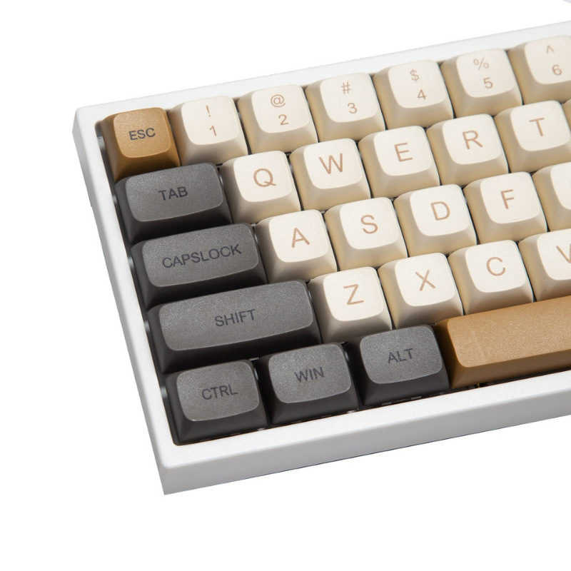 JIASHI Shimmer keycap XDA highly sublimated personalized keycap PBT material opaque mechanical keyboard cap complete set in box