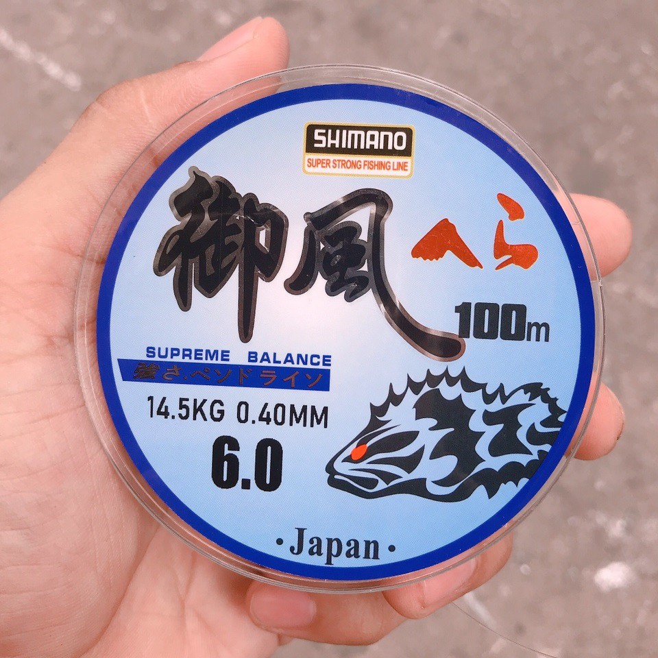 Cước Câu Cá Siêu Bền Shimano Đủ Size [ GIÁ RẺ HỦY DIỆT ]