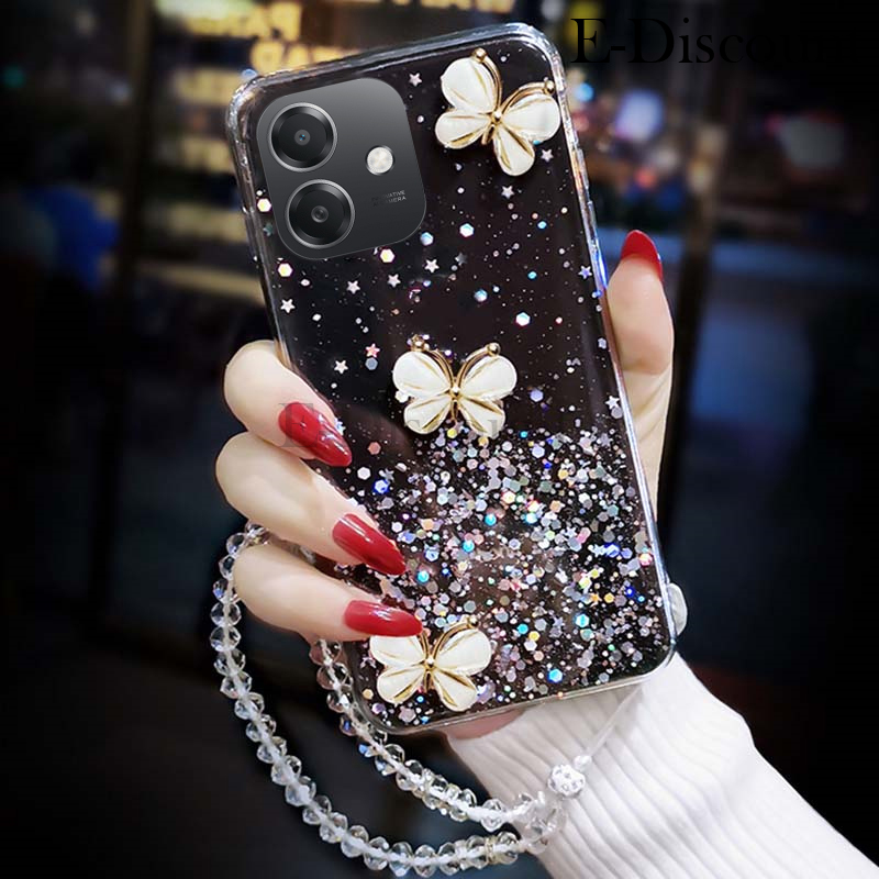 New%20Phone%20case%20OPPO%20A3X%20A3%20Back%20cover%20Sparkling%20Star%20Moon%20Soft%20Silicone%20Transparent%20Butterfly%20+%20Crystal%20Chain%20For%20OPPO%20A3%20A3X%20case%20-%20Image%202