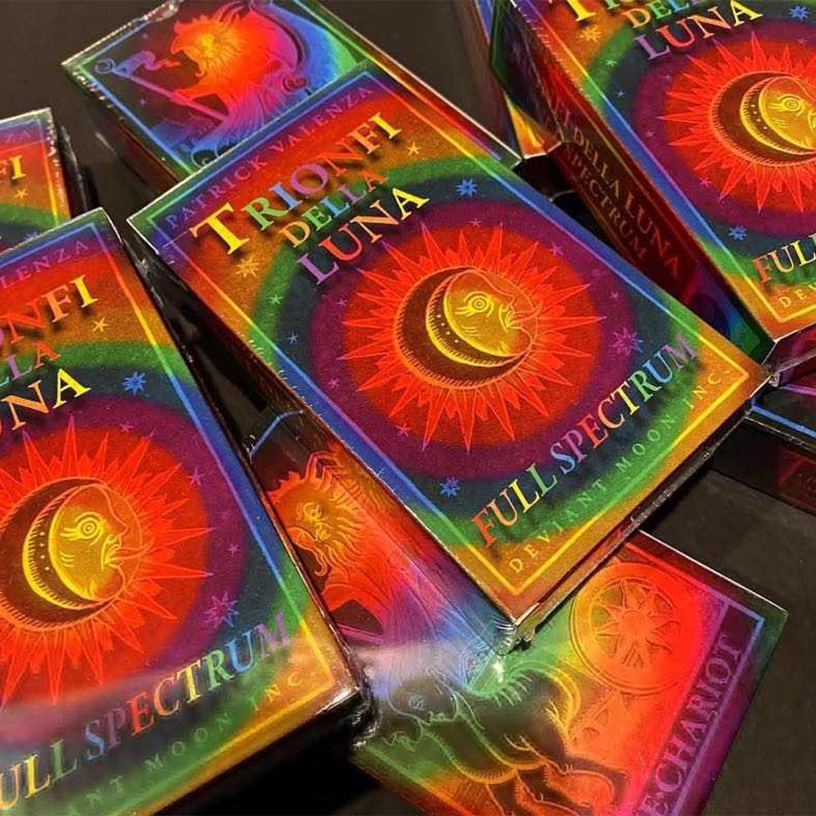 12x7 Cm Trionfi Della Luna Full Spectrum Tarot
