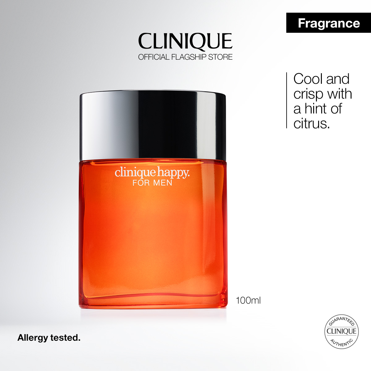 Clinique Happy for Men - Cologne Spray 50ml, 100ml | Fragrance