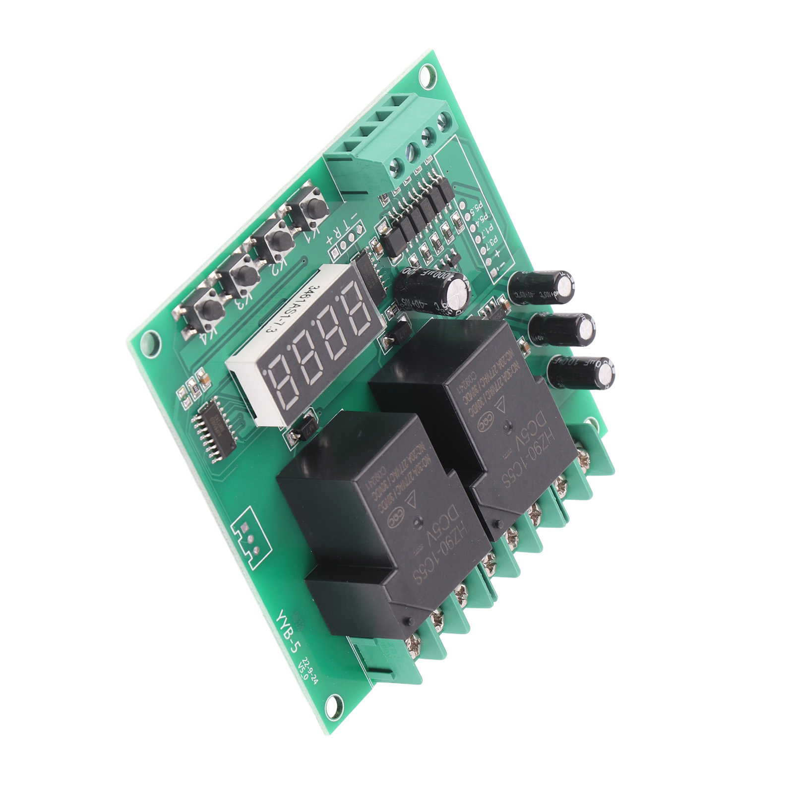 Motor Control Board YYB-5 12v 24v Motor Controller Drive Board Forward / Reverse Control Module for Solenoid Valve Pumps Motors Lights