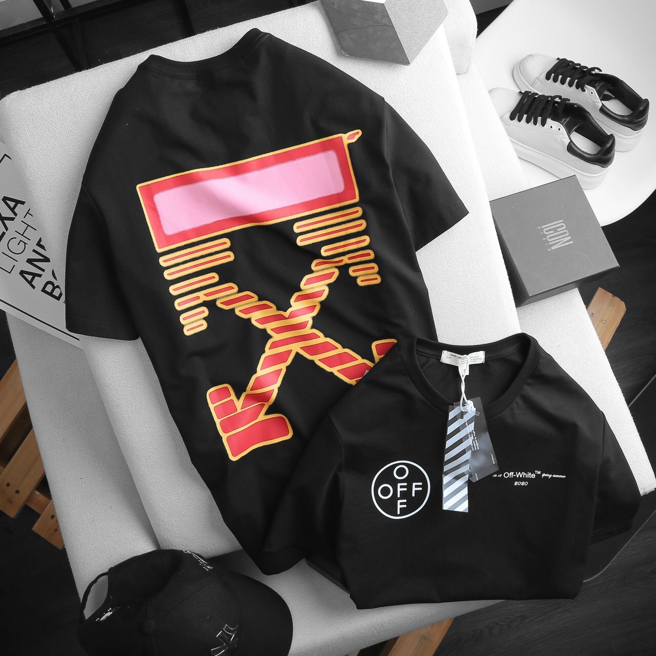 [FREESHIP MAX] Áo thun OFF WHITE áo phông OFF WHITE dáng Unisex  (JUSTINSHOP.VN)
