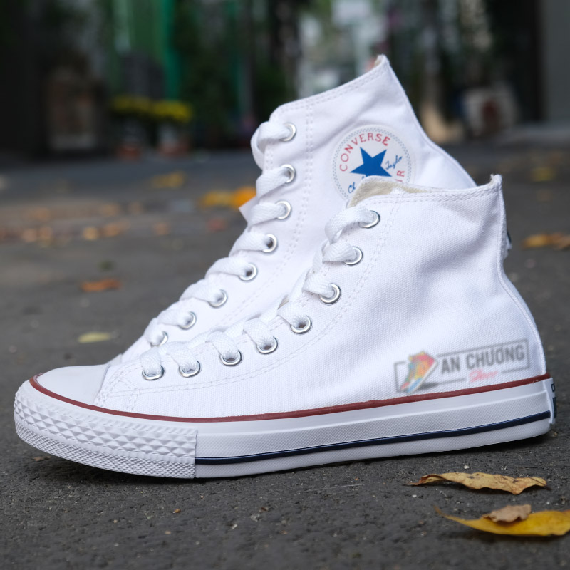 [GIẢM GIÁ GỐC + FULL BOX] Giày Converse All Star Classic CAO Cổ TRẮNG