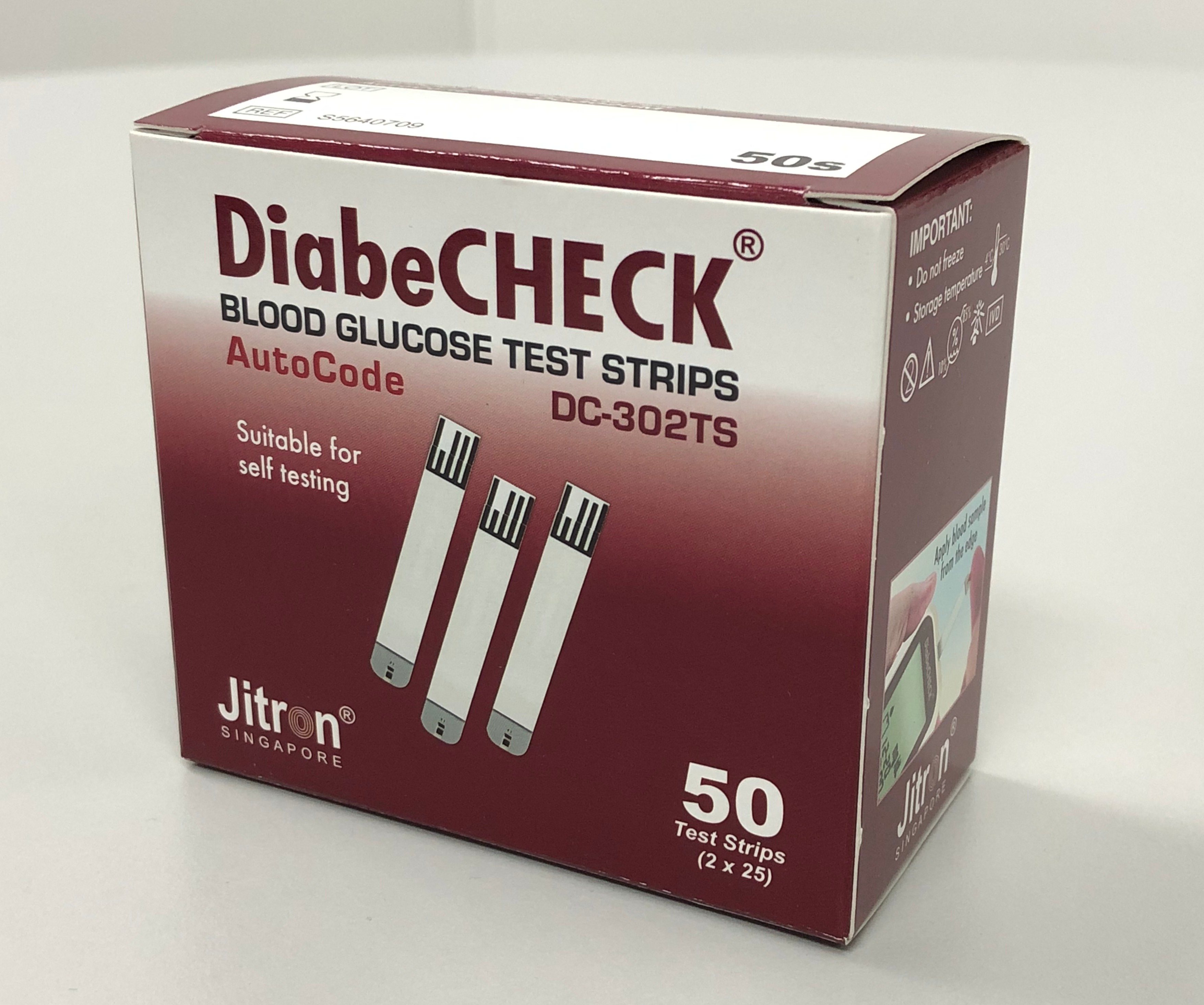 jitron glucometer strips