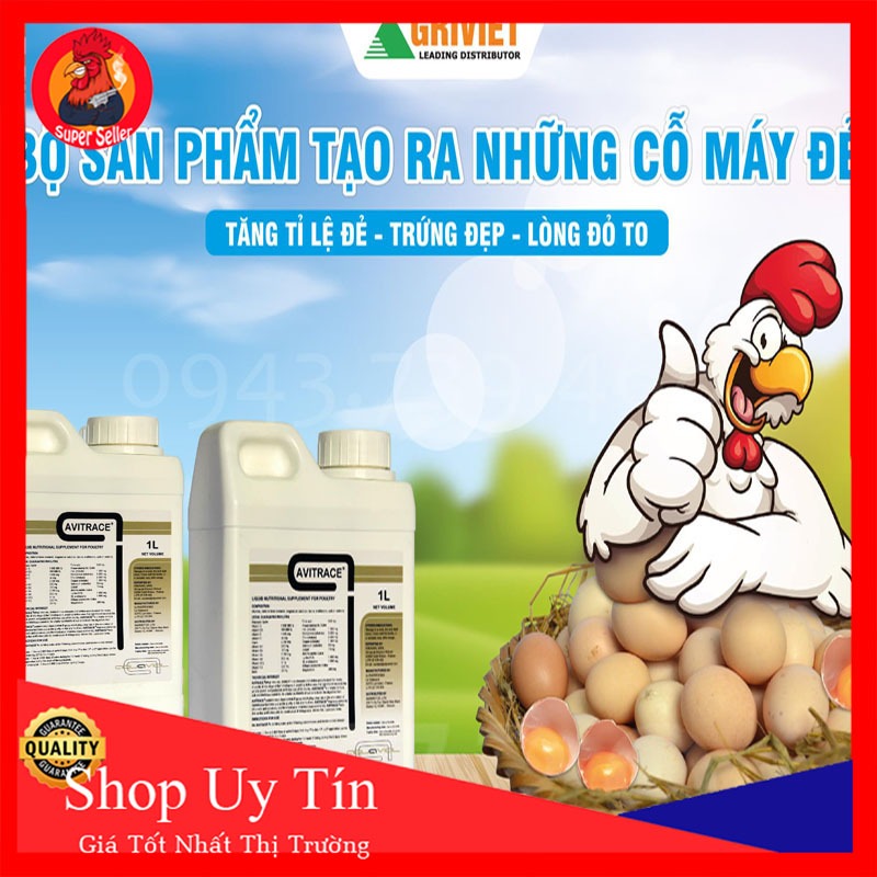 Avitrace bổ nuôi gà mái tăng tỉ lệ đẻ duytrì thời gian đẻ cao tăng tỉ tệ phôi và âp nở cho gà mái.
