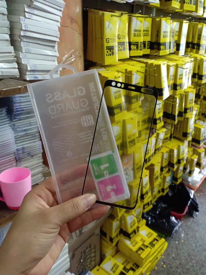 "Miếng Dán Kính Cường Lực 4D Full Màn Hình Cho Google Pixel 4 XL""