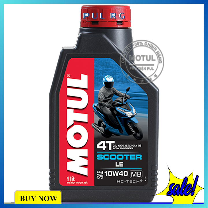 Nhớt xe tay ga motul scooter le 10w40 hàng chính hãng