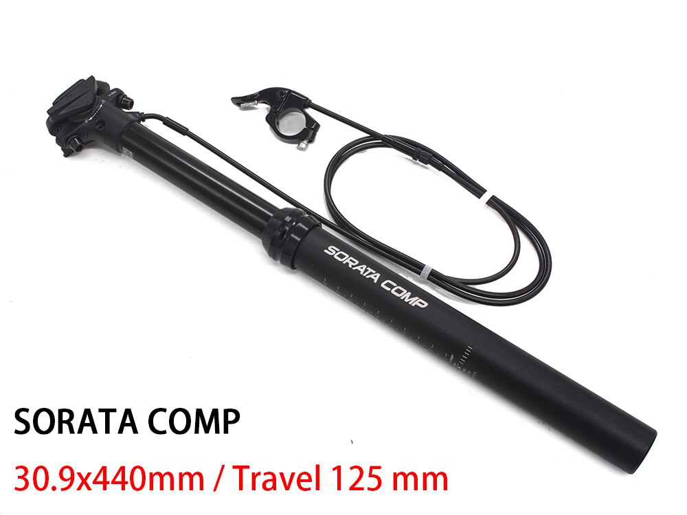 MTB Dropper Seatpost Adjustable Suspension Seat Post Internal Rou