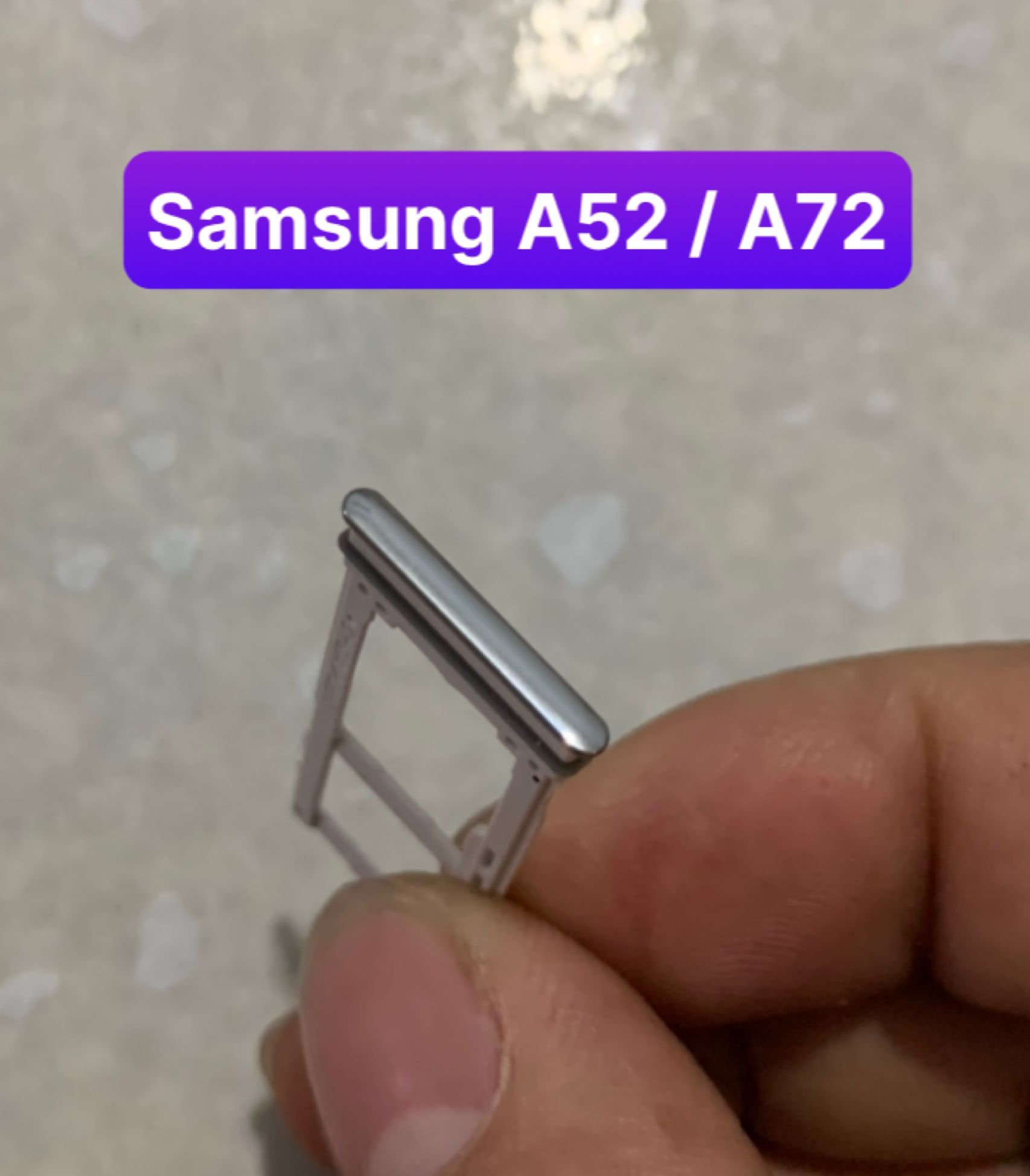 Khay sim samsung a52 / a52s / a72 / a92 lắp chung