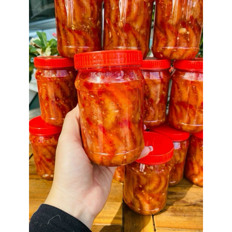 Mắm tép chua nhà làm hủ 500g