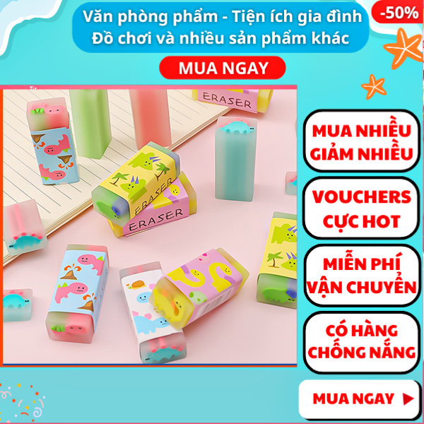 Gôm tẩy bút chì 4b hình dễ thương - aplusmart