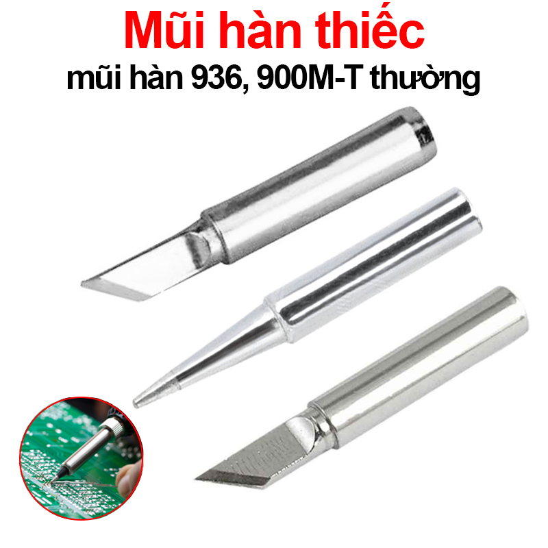 Mũi hàn thiếc, mũi hàn 936, 900M-T thường, HAKKO