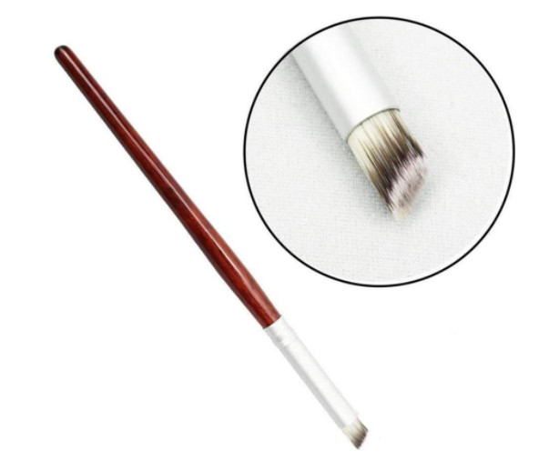 Cọ omber cán gỗ chăm sóc trang trí móng làm nail