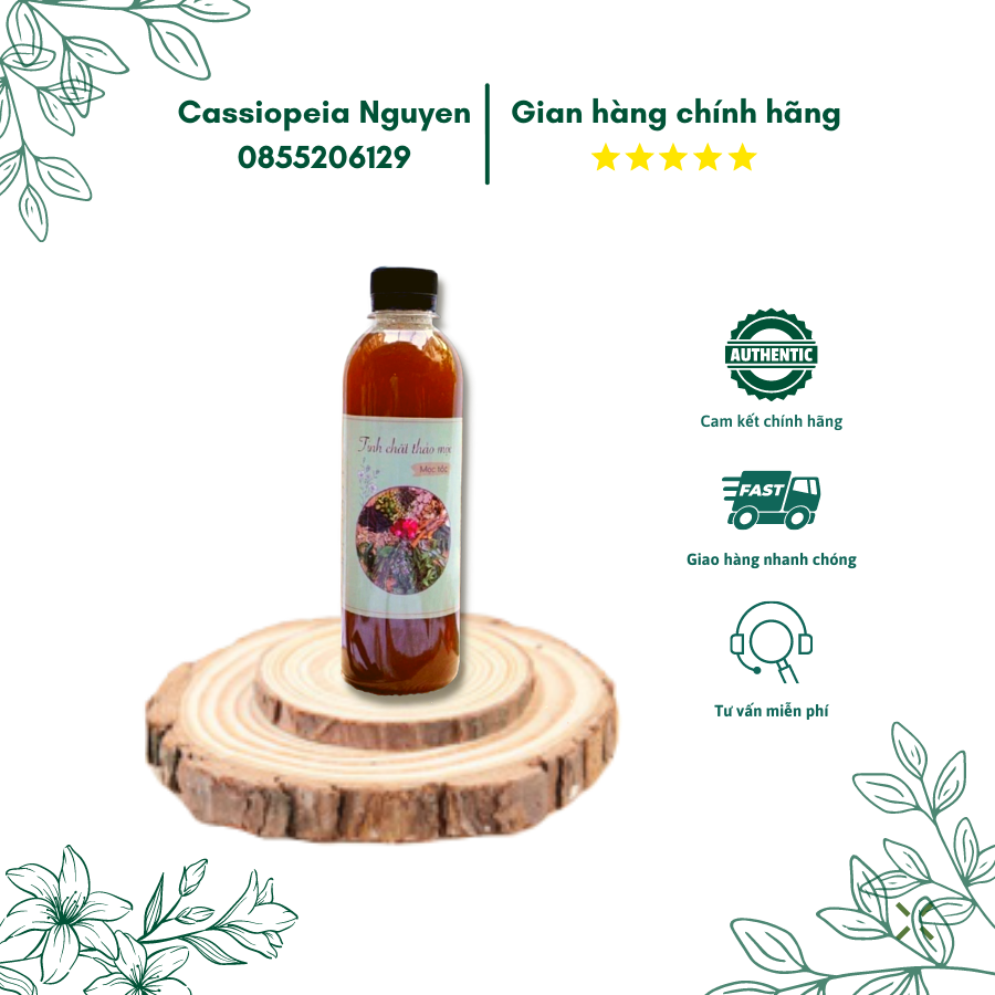 Tinh chất thảo mộc kích mọc tóc nhanh