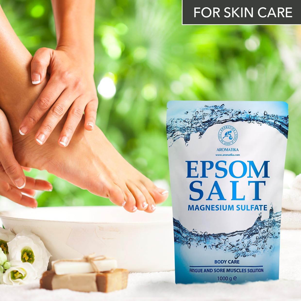 Epsom Bath Salt 5kg - 100% Pure & Natural Epsom Salt - Concentrated Magnesium | UK