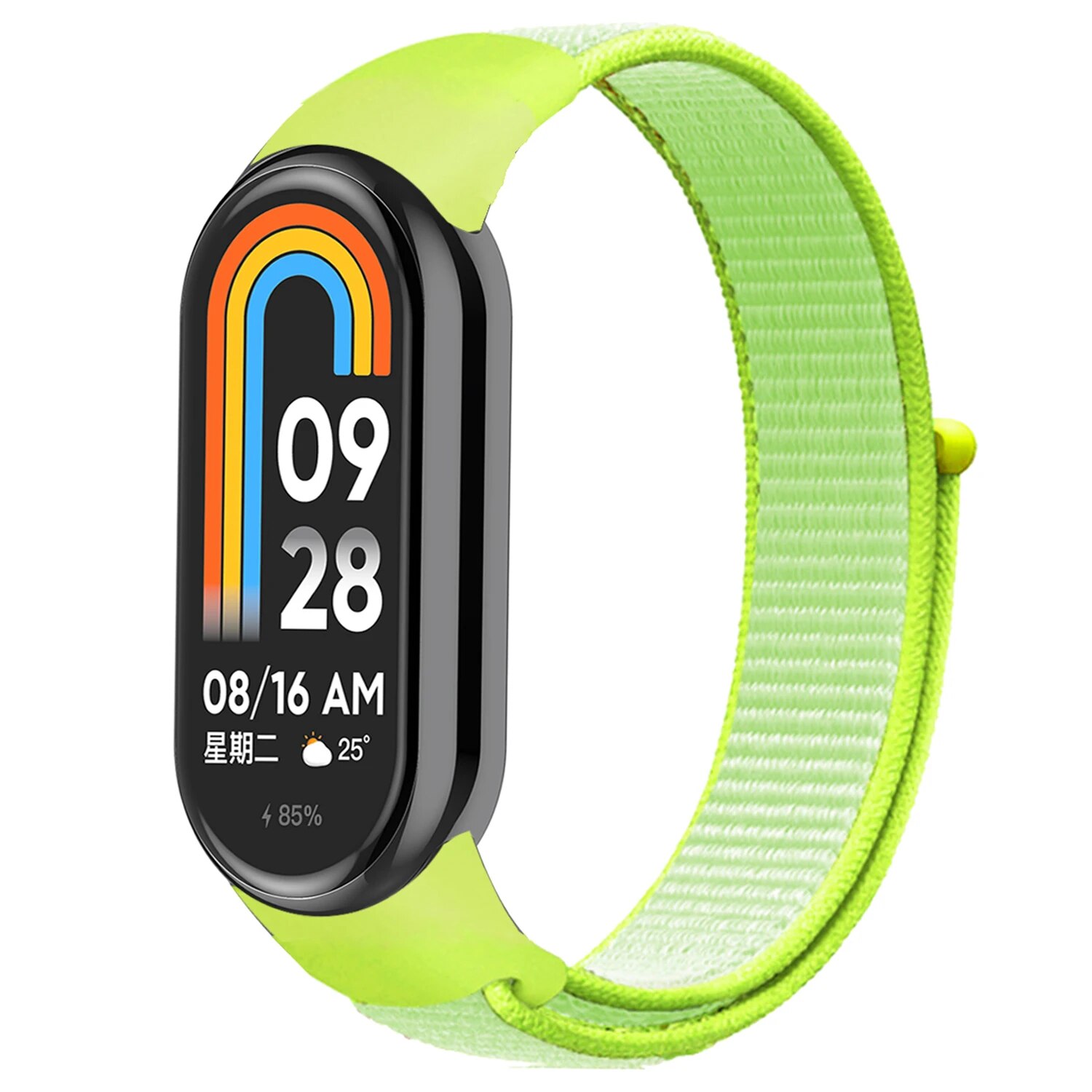 Nylon Loop for xiaomi Mi Band 8 Strap SmartWatch Wristband Correa  Replacement sport pulsera watchband for Miband 8 NFC Bracelet