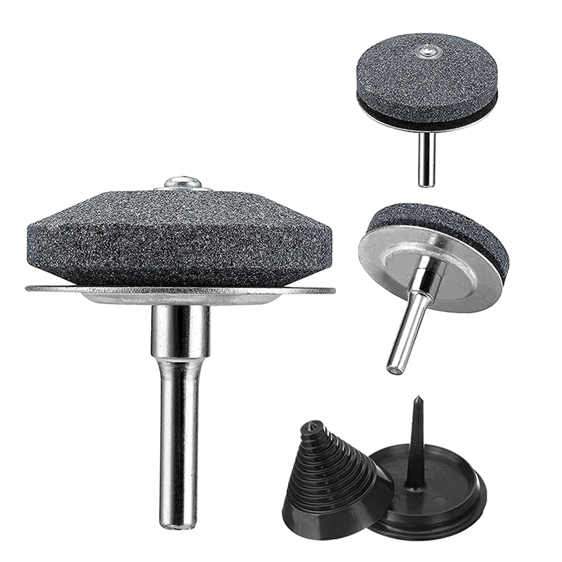 Lawn Mowers Blade Sharpener Tool Drill Attachment Sharpening Kit