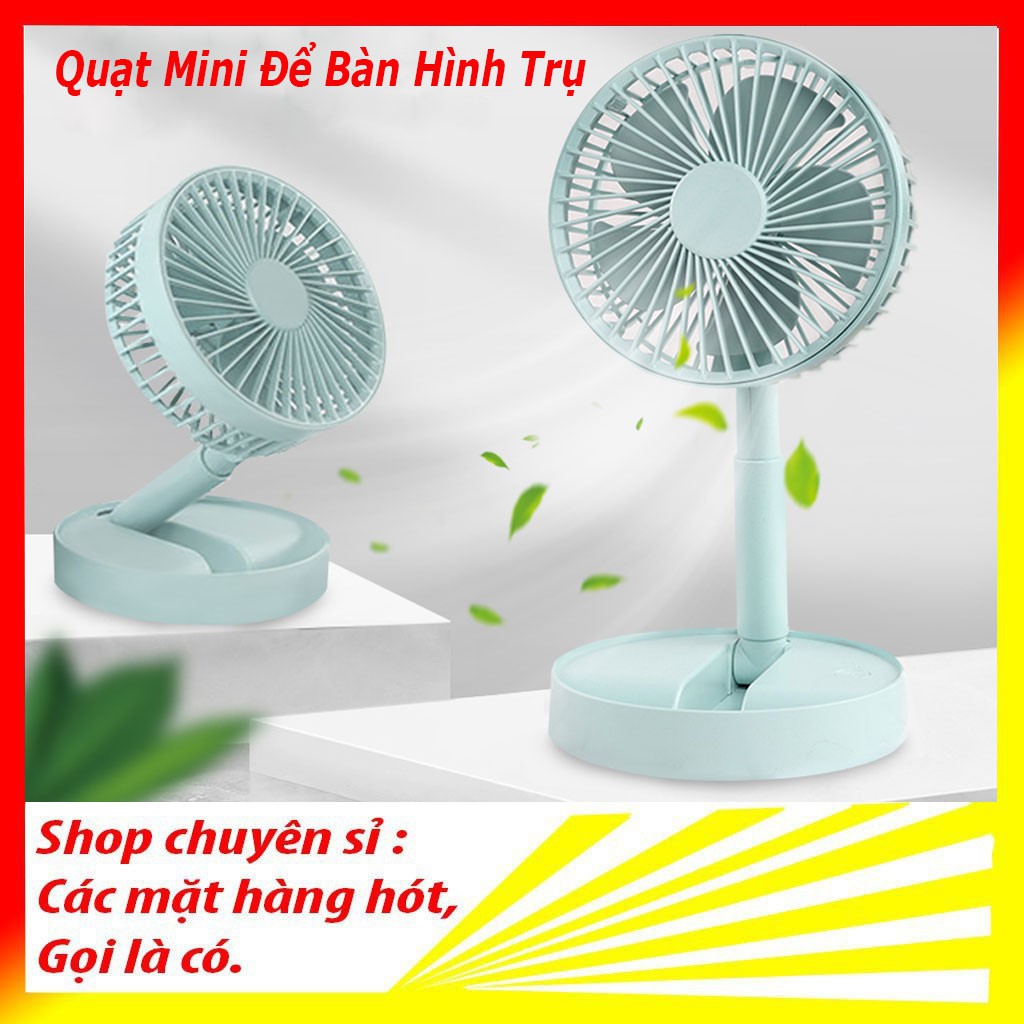 Quạt mini tích điện - Folding USB Fan