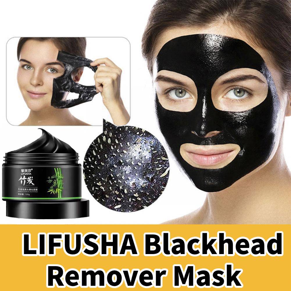 LIFUSHA Charcoal Blackhead Remover Nose Face Mask Suction Blackheads To ...