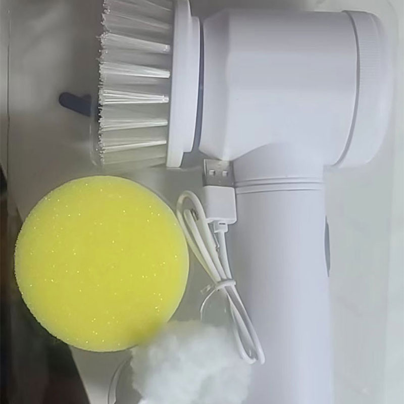 Bàn chải điện đa chức năng, dụng cụ dọn vệ sinh bếp, Miếng Rửa Chén cầm tay, vệ sinh phòng tắm, vệ sinh trong gia đình