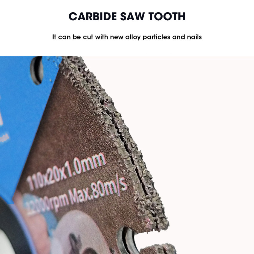 New alloy woodworking saw blade, multifunctional cutting blade, angle grinder, solid wood board, aluminum plastic cutting slice