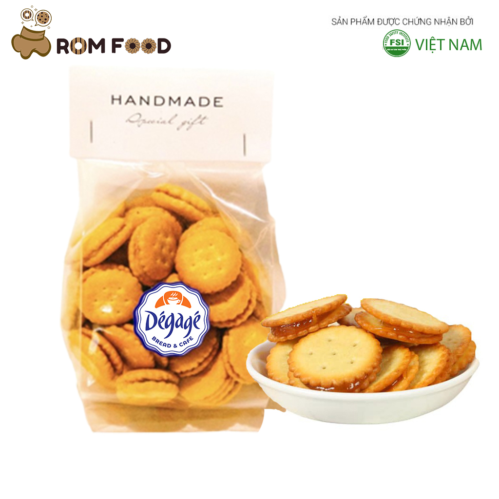 Bánh quy trứng muối ROMFood Việt Nam