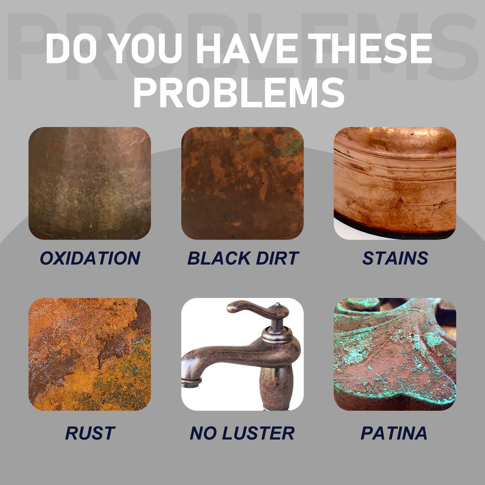 Jaysuing Copper Ware Copper Cleaner Copper Pot Copper Ware Oxide Removal Brass Red Copper Rust Removal Brightener